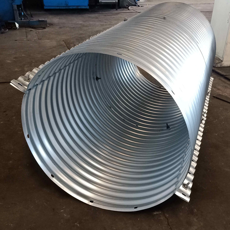 Culvert Pipe Structural plate Corrugated steel culvert pipe Metal culvert pipe manufacturer export to Africa Kenya